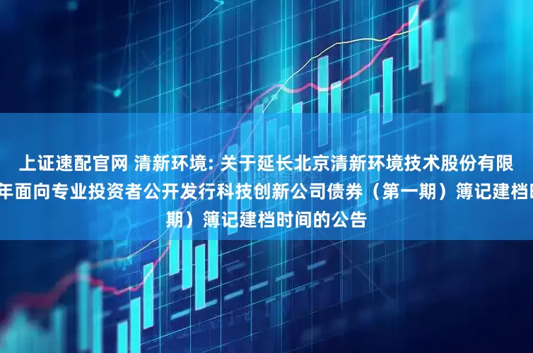 上证速配官网 清新环境: 关于延长北京清新环境技术股份有限公司2025年面向专业投资者公开发行科技创新公司债券（第一期）簿记建档时间的公告